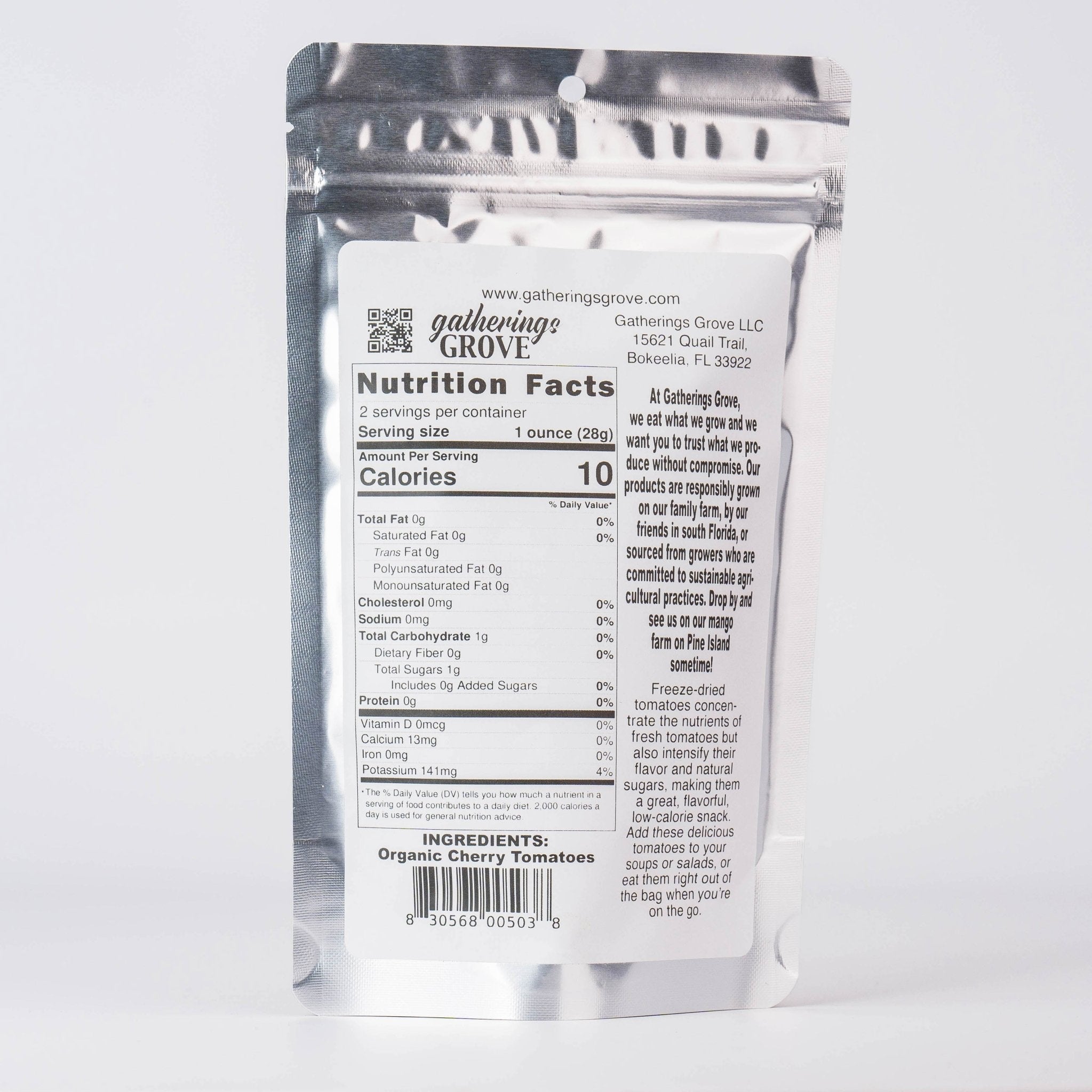 Freeze Dried Cherry Tomatoes - Gatherings Grove