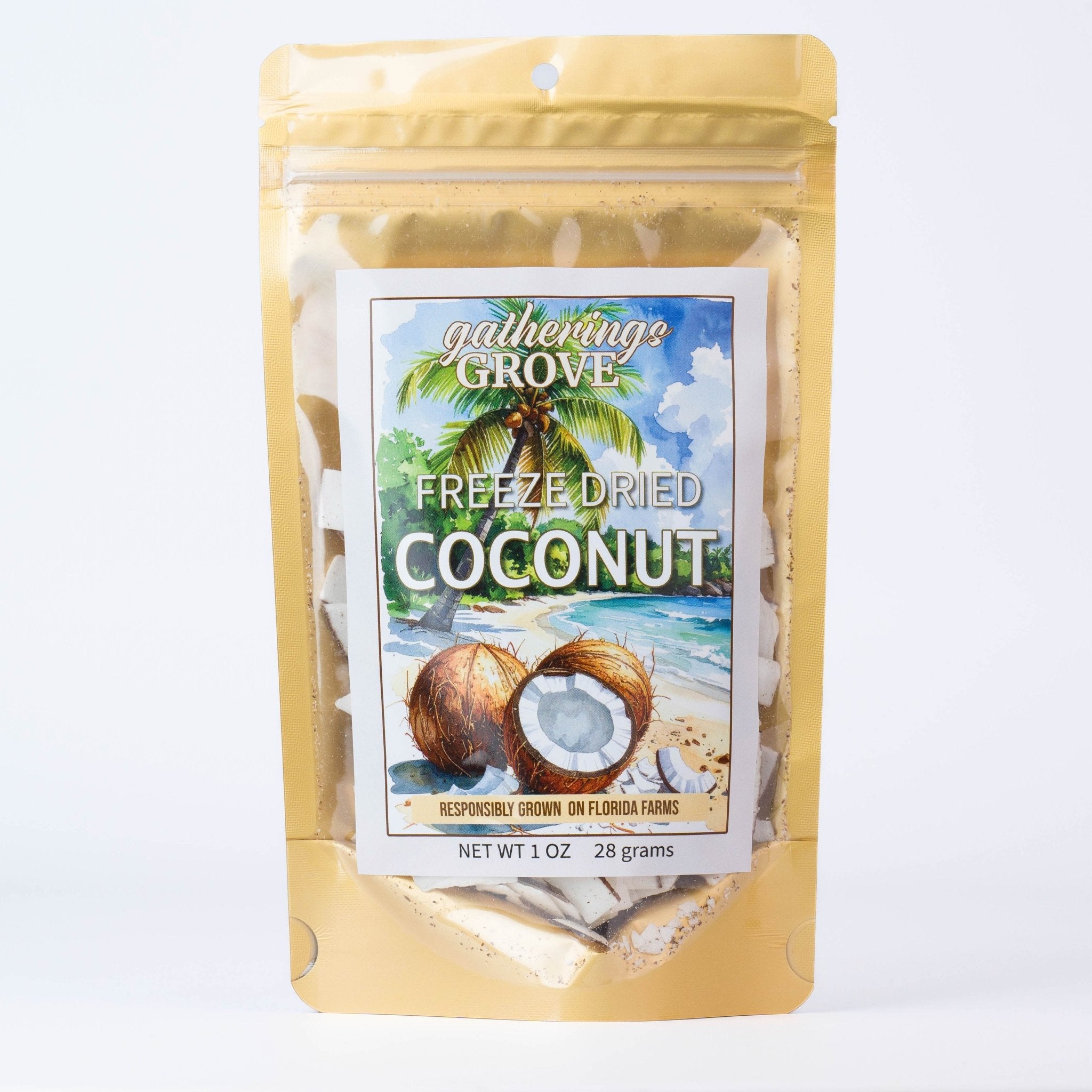 Freeze Dried Coconut - Gatherings Grove