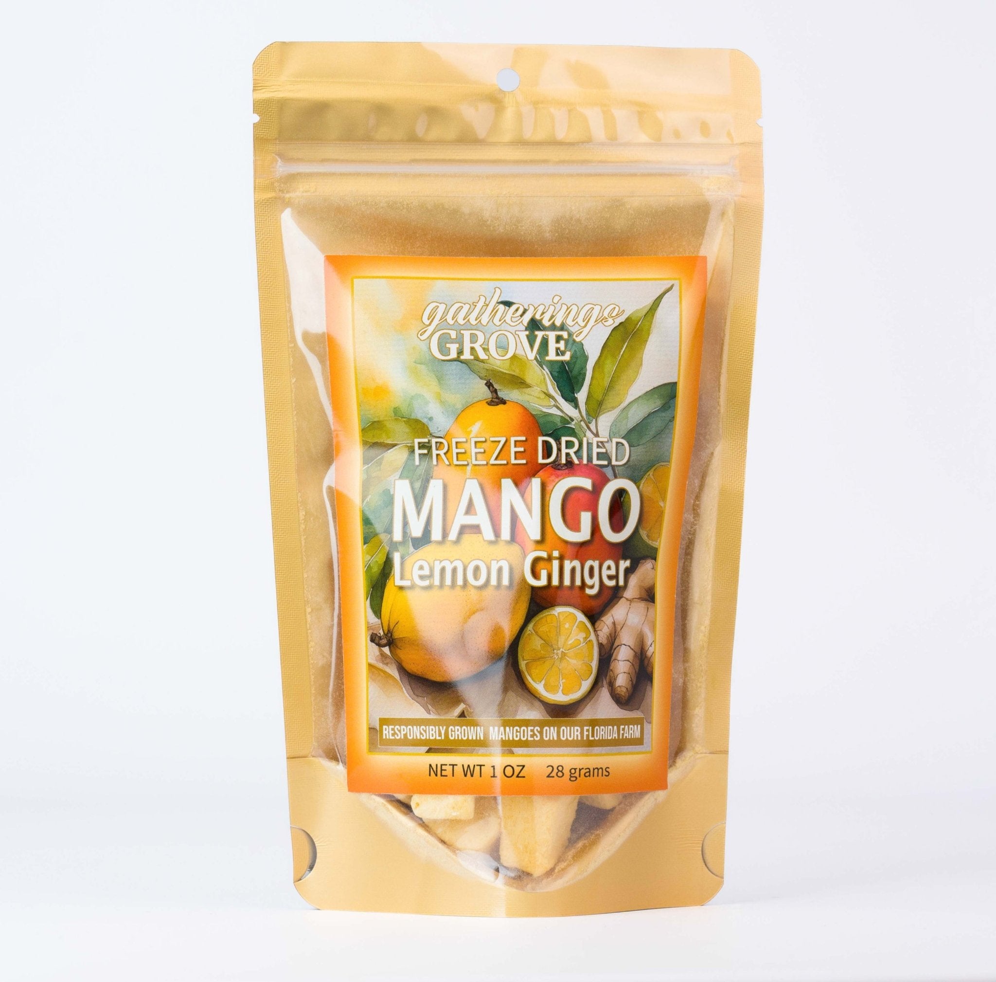 Freeze Dried Mango Lemon Ginger - Gatherings Grove