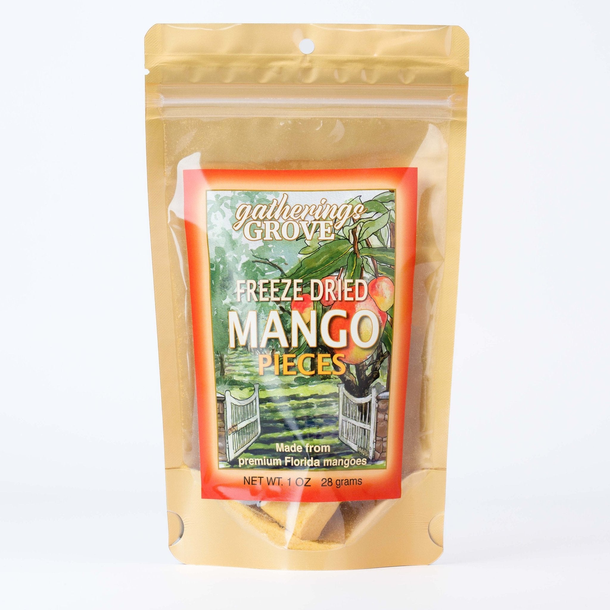 Freeze Dried Mango Pieces - Gatherings Grove