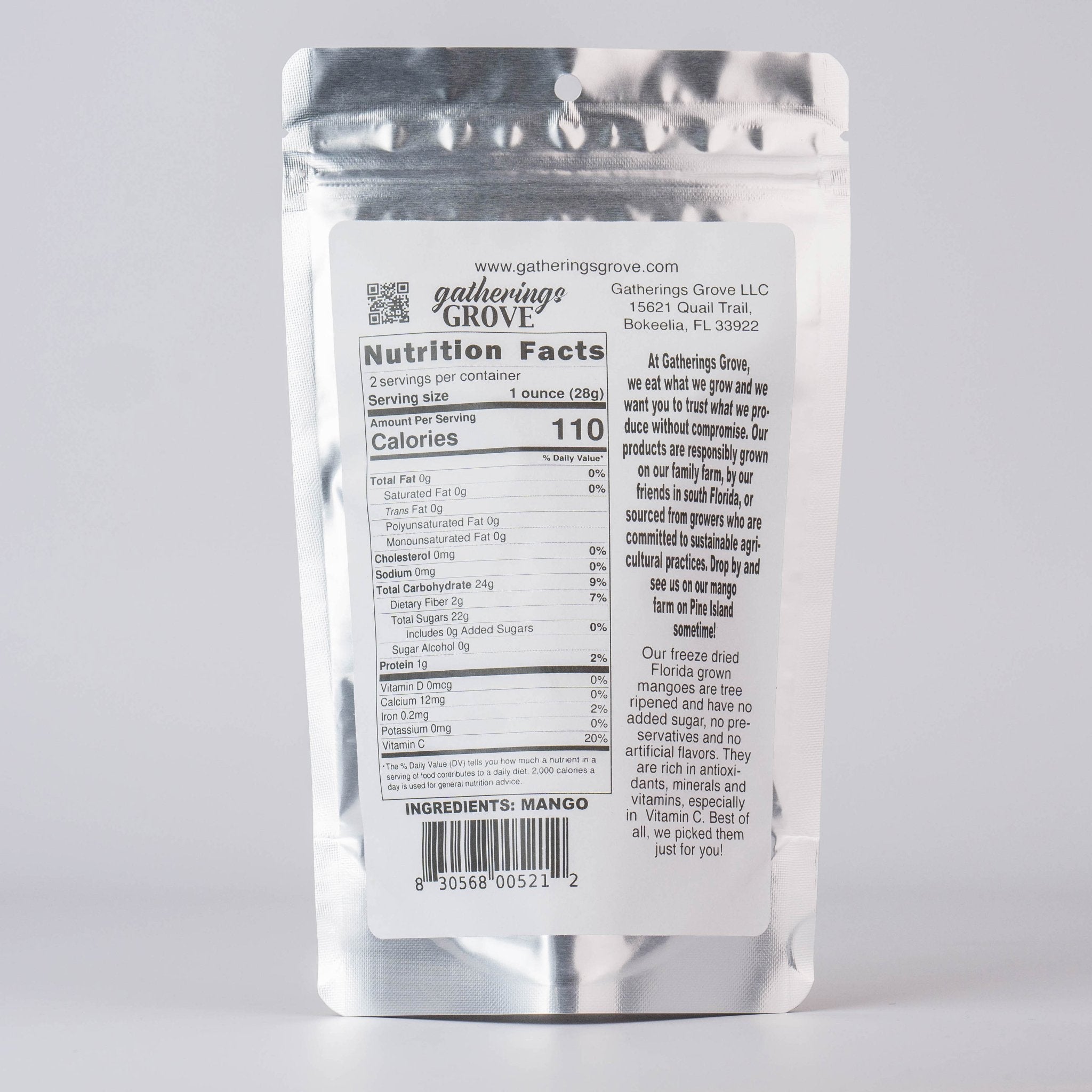 Freeze Dried Mango Pieces - Gatherings Grove