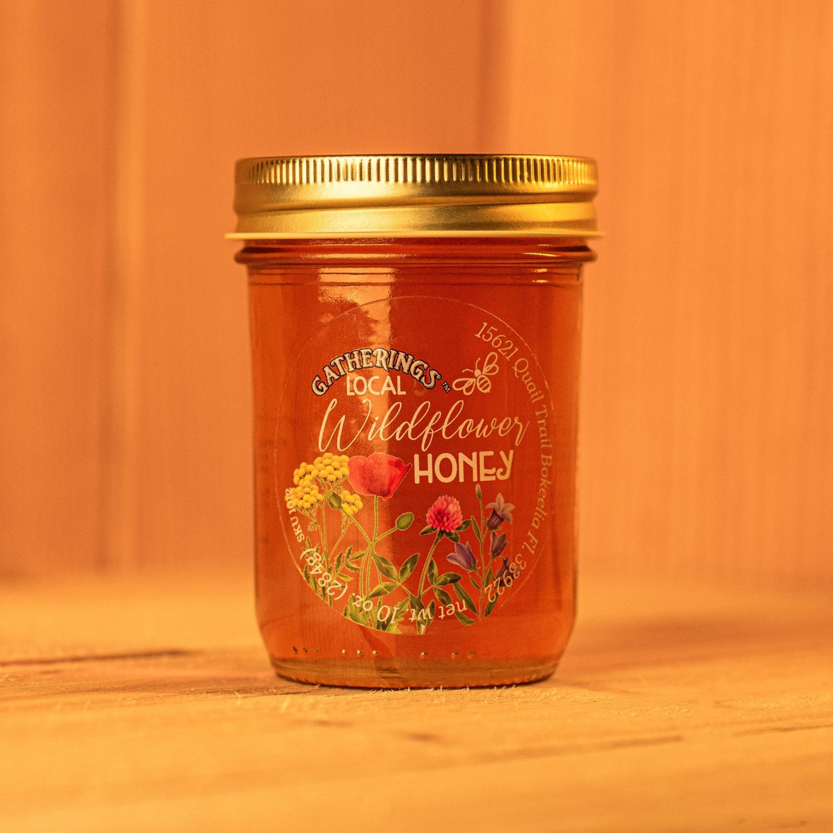 Local Black Mangrove Wildflower Honey 10 oz - Gatherings Grove